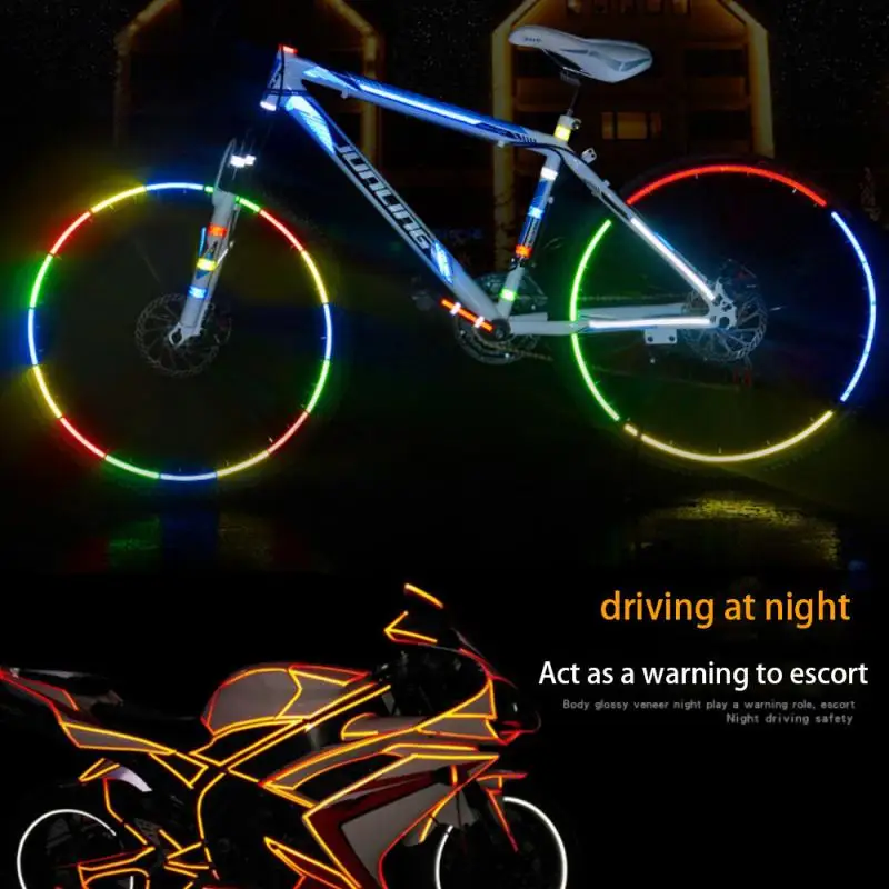 Outdoor Bicycle Reflective Stickers Mountain Bike Anti-scratch Protection Stickers Luminous Safety Decorative Accessories
Outdoor Bicycle Reflective Stickers Mountain Bike Anti-scratch Protection Stickers Luminous Safety Decorative Accessories