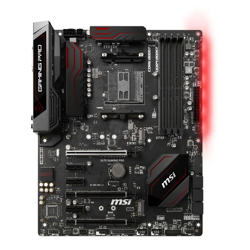Материнская плата для Socket AM4 MSI X470 GAMING PRO системная плата AMD Ryzen Athlon II/Athlon DDR4 1866 МГц PCI-E 3,0 M.2 SSD HIFI плаша-мама
Материнская плата для Socket AM4 MSI X470 GAMING PRO системная плата AMD Ryzen Athlon II/Athlon DDR4 1866 МГц PCI-E 3,0 M.2 SSD HIFI плаша-мама