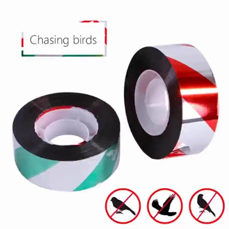 50M Anti Bird Tape Flashing Reflective Bird Repellent Scare Tape Pigeons Crow Keep Away Double-sided Bird Repeller Ribbon
50M Anti Bird Tape Flashing Reflective Bird Repellent Scare Tape Pigeons Crow Keep Away Double-sided Bird Repeller Ribbon