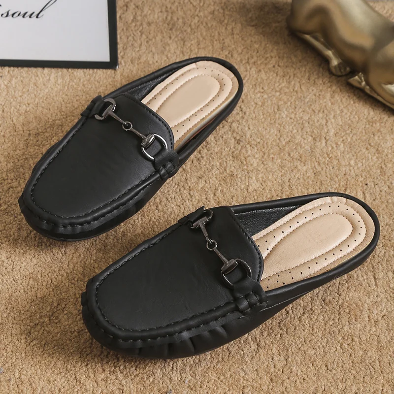 2022 Summer New Style Doudou Half Toe Heel Less Fashion Soft Sole Lazy Man Baotou Sandals Heel Less Slippers Women Slippers
2022 Summer New Style Doudou Half Toe Heel Less Fashion Soft Sole Lazy Man Baotou Sandals Heel Less Slippers Women Slippers