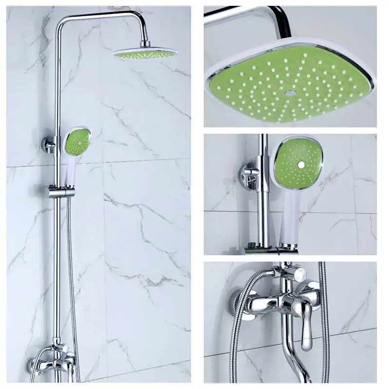Bathroom Shower Set 3 Mode Rainfall Shower Head Hand Held Shower Sprayer Bathroom Shower System Set Waterfall Bathtub Faucet
Bathroom Shower Set 3 Mode Rainfall Shower Head Hand Held Shower Sprayer Bathroom Shower System Set Waterfall Bathtub Faucet