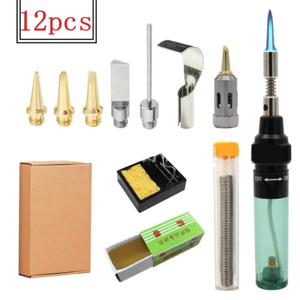 1300 Degrees Butane Gas Soldering Irons Welding Pen Burner Blow Torch Gas Cordless Butane Tip For Computer Motherboard Circuit
1300 Degrees Butane Gas Soldering Irons Welding Pen Burner Blow Torch Gas Cordless Butane Tip For Computer Motherboard Circuit