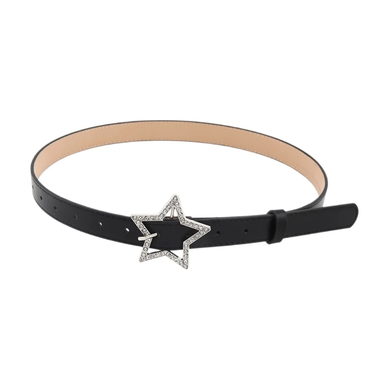 M2EA Vintage Waist Belts with Star Buckle Thin Adjustable Waist Belt All-match Woman Dresses Skirt Coat Waistband
M2EA Vintage Waist Belts with Star Buckle Thin Adjustable Waist Belt All-match Woman Dresses Skirt Coat Waistband