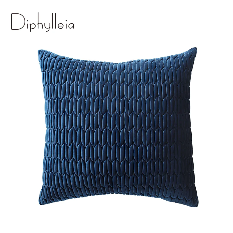 Diphylleia Post-Modern Yves Klein Blue Throw Pillow Cover Geometric Vertical Stripes Pattern Braided Luxury Cushion Case 45x45cm
Diphylleia Post-Modern Yves Klein Blue Throw Pillow Cover Geometric Vertical Stripes Pattern Braided Luxury Cushion Case 45x45cm
