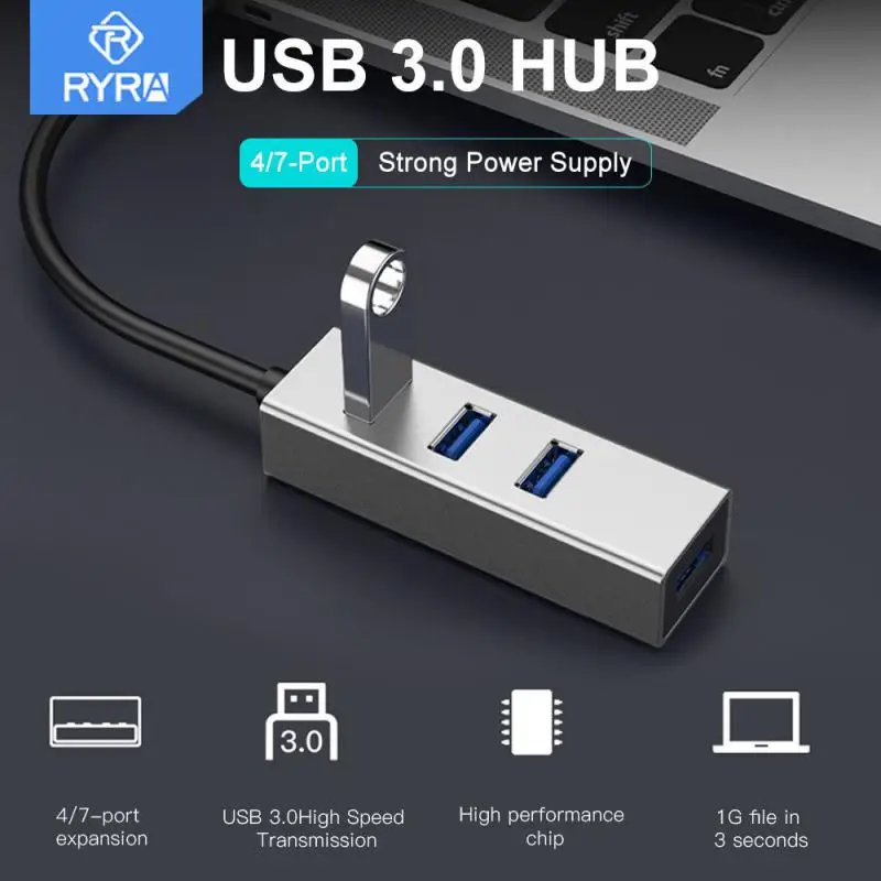 RYRA 4 Ports USB C Hub 4 USB 3.0 HUB With Power Supply Super High Speed Expansion 5GBPS Data Transmission Suitable For Laptop PC
RYRA 4 Ports USB C Hub 4 USB 3.0 HUB With Power Supply Super High Speed Expansion 5GBPS Data Transmission Suitable For Laptop PC