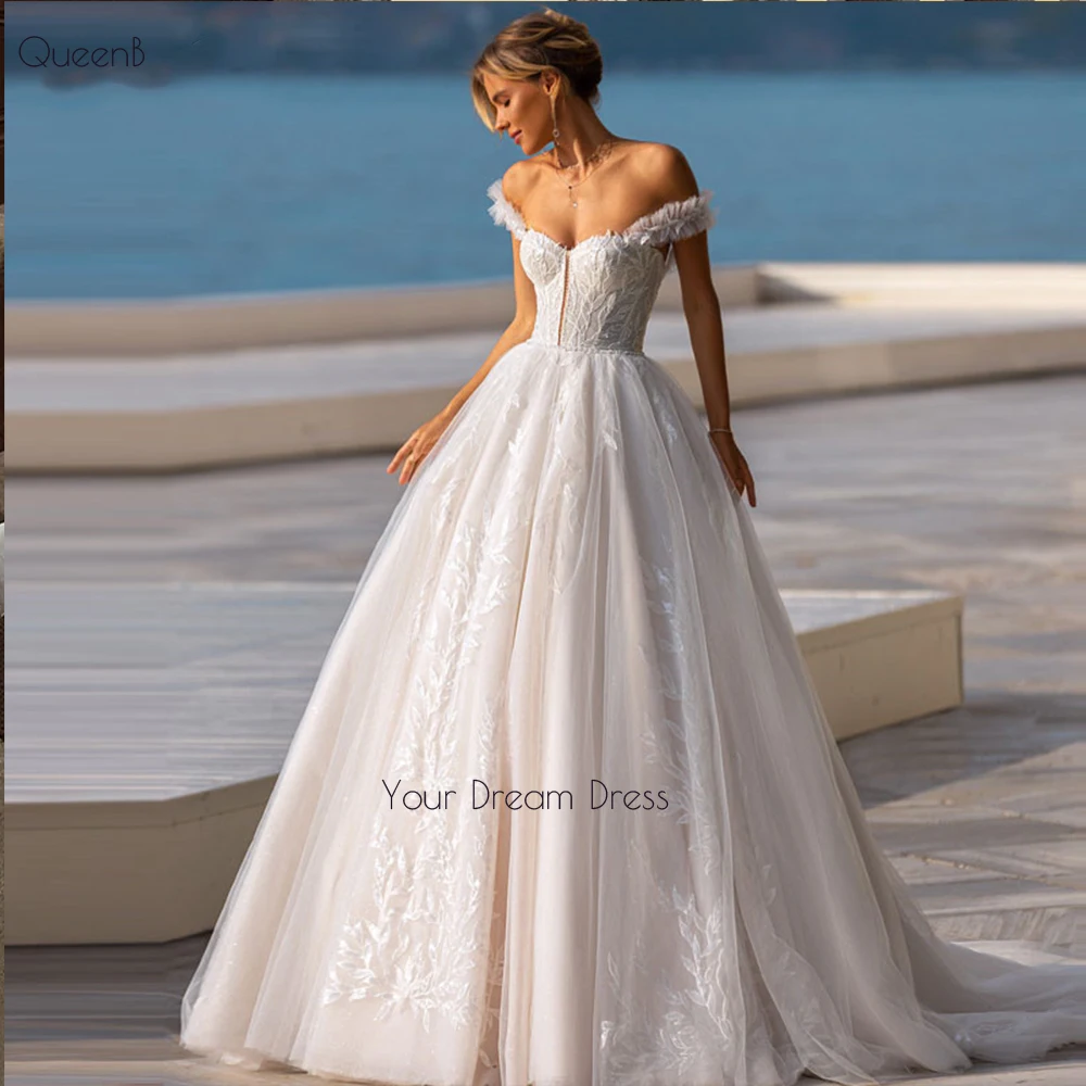 Sparkle Lace Up Wedding Dress 2022 For Women Custom Made Bride Sexy White Princess Off The Shoulder Wedding Gowns Backless
Sparkle Lace Up Wedding Dress 2022 For Women Custom Made Bride Sexy White Princess Off The Shoulder Wedding Gowns Backless