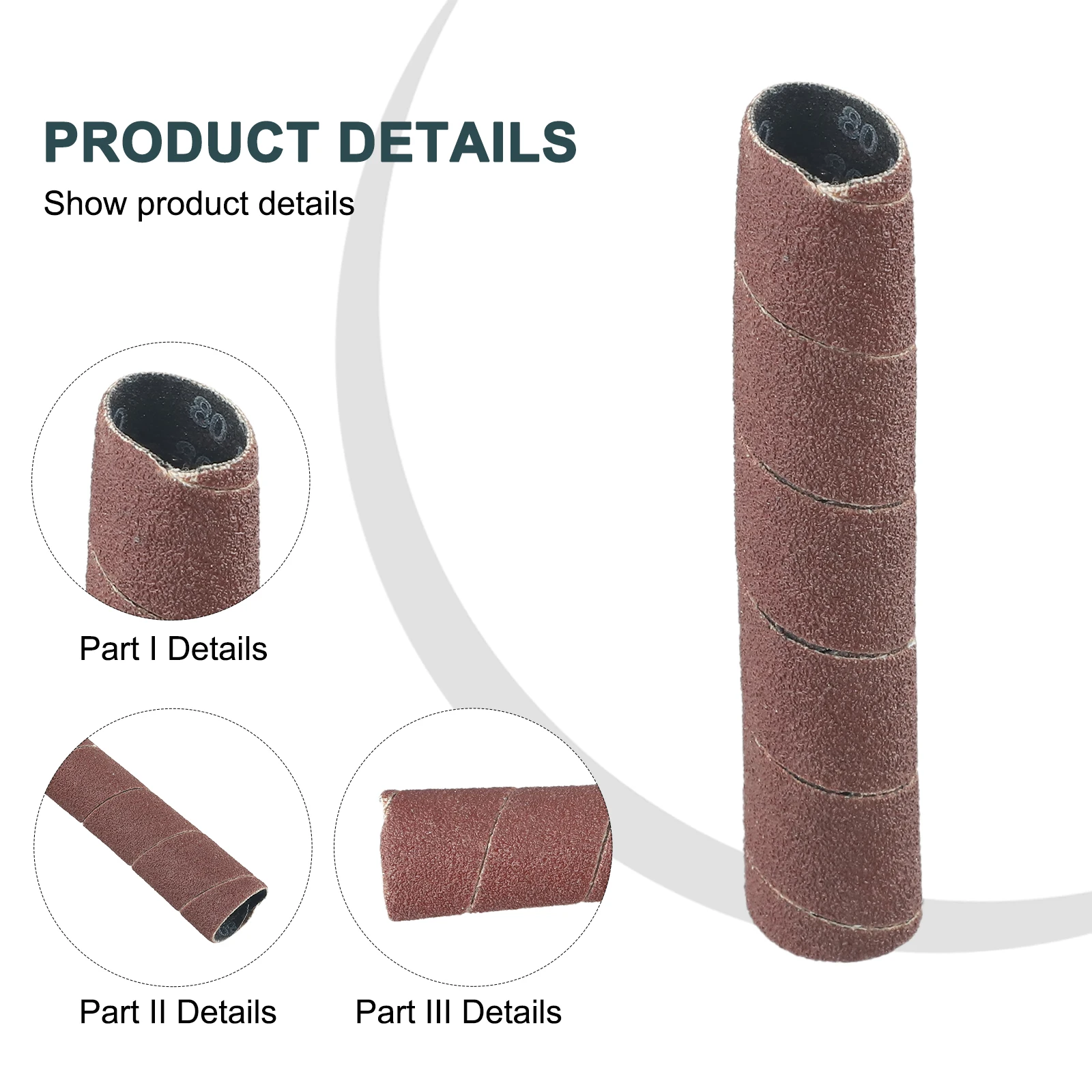 1PC Sanding Paper Sleeve Grit 80 150 240 Sandpaper Circle Mixed Vibrating Spindle Sander Sleeves Polish Metal Plastic Wood Jade
1PC Sanding Paper Sleeve Grit 80 150 240 Sandpaper Circle Mixed Vibrating Spindle Sander Sleeves Polish Metal Plastic Wood Jade