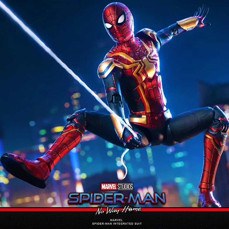 Marvel Iron Spider-Man No Way Home Black Gold Venom Red Gold Battle Suit Movable Doll 4 Ornaments Action Figure Toys
Marvel Iron Spider-Man No Way Home Black Gold Venom Red Gold Battle Suit Movable Doll 4 Ornaments Action Figure Toys