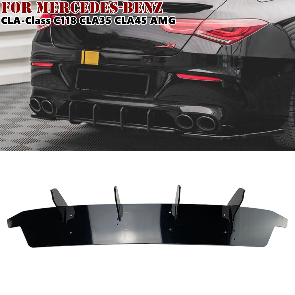 1Pcs Car Rear Bumper Lip Diffuser Spoiler Splitter For Mercedes-Benz CLA-Class C118 CLA35 CLA45 AMG Rear Bumper Lower Guard
1Pcs Car Rear Bumper Lip Diffuser Spoiler Splitter For Mercedes-Benz CLA-Class C118 CLA35 CLA45 AMG Rear Bumper Lower Guard