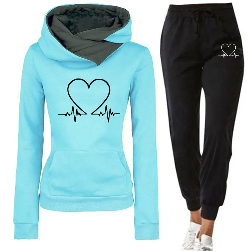 Woman Tracksuit Two Piece Set Winter Warm Hoodies+Pants Pullovers Sweatshirts Female Jogging Woman Clothing Sports Suit Outfits
Woman Tracksuit Two Piece Set Winter Warm Hoodies+Pants Pullovers Sweatshirts Female Jogging Woman Clothing Sports Suit Outfits