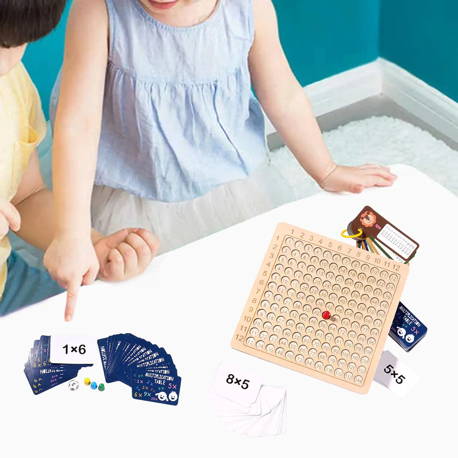 Montessori Multiplication Board Parent Child Interactive Toys for Children 
Montessori Multiplication Board Parent Child Interactive Toys for Children