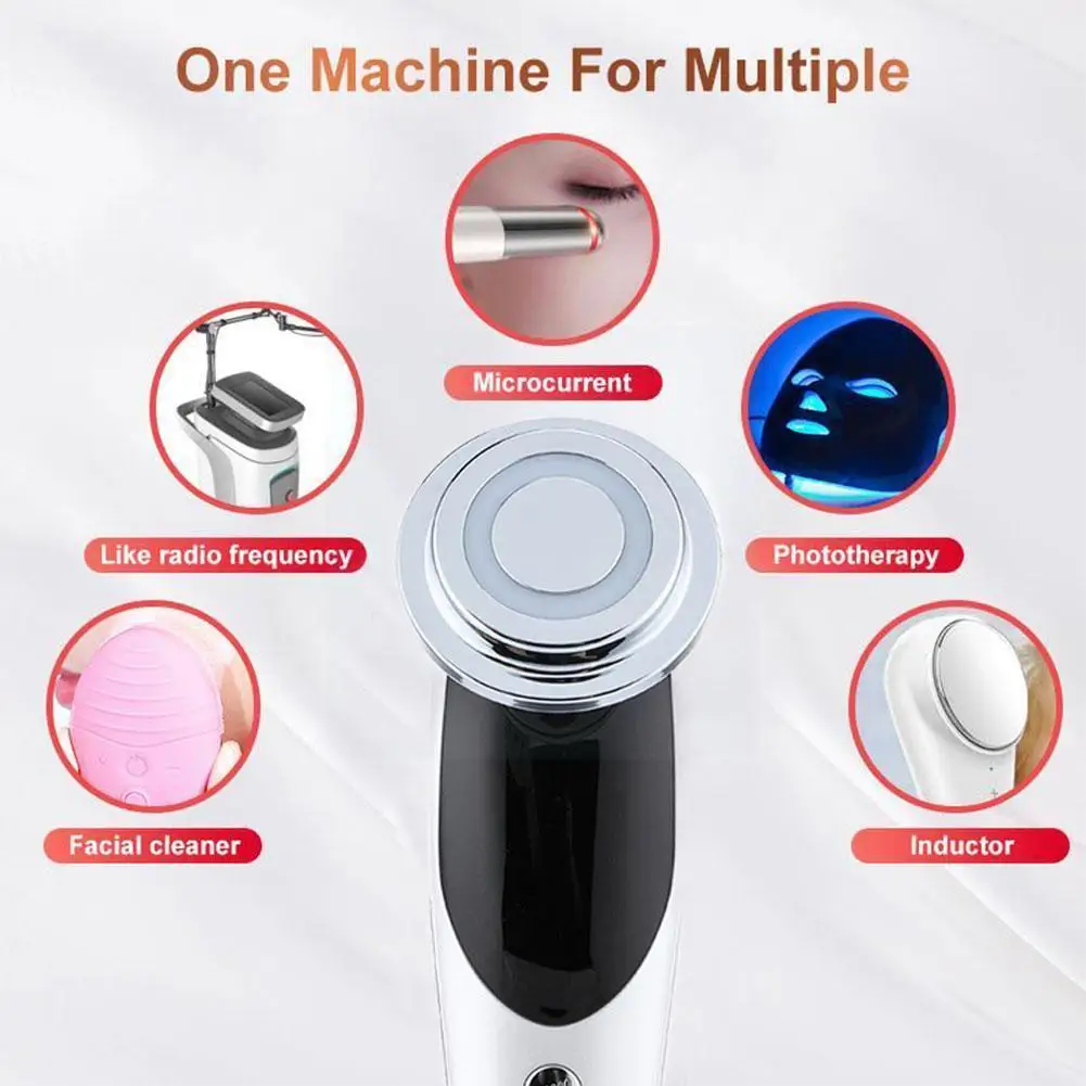 7 In 1 RF Face Massager Skin Rejuvenation Mesotherapy Facial Phototherapy Wrinkle Vibration Remover LED Beauty Lifting Devi F4L6
7 In 1 RF Face Massager Skin Rejuvenation Mesotherapy Facial Phototherapy Wrinkle Vibration Remover LED Beauty Lifting Devi F4L6