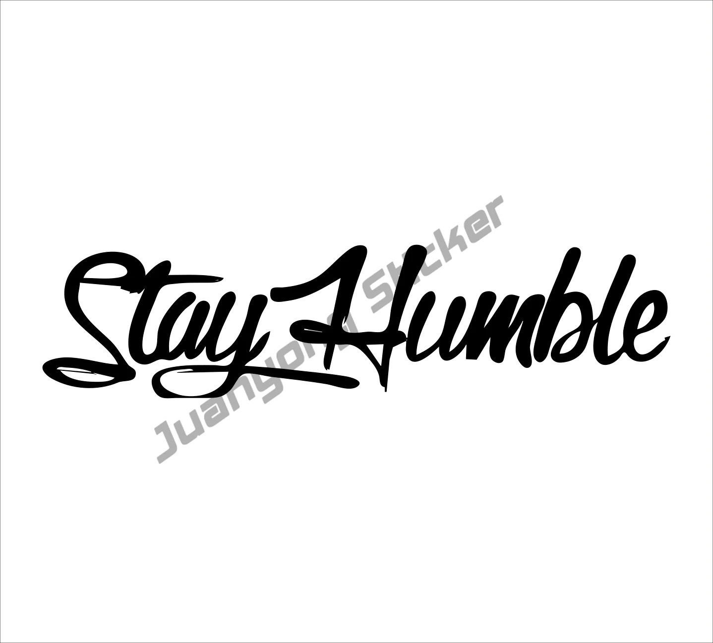 Stay Humble Decal Creative Racing JDM Funny Drift Car WRX Window Sticker Bumper Bodywork Windshield Suv Decoration
Stay Humble Decal Creative Racing JDM Funny Drift Car WRX Window Sticker Bumper Bodywork Windshield Suv Decoration