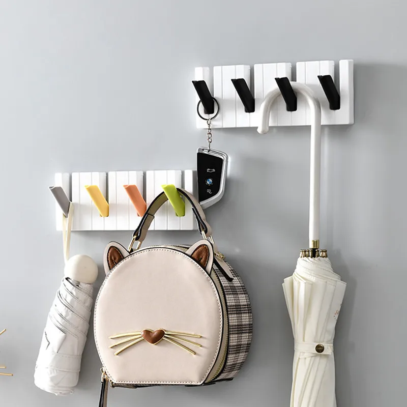 Creative Piano Wall-mounted Hook Punch-free Doorback Storage Rack Home Folding Coat Hat Porch Key Holder Sundries Organizer
Creative Piano Wall-mounted Hook Punch-free Doorback Storage Rack Home Folding Coat Hat Porch Key Holder Sundries Organizer