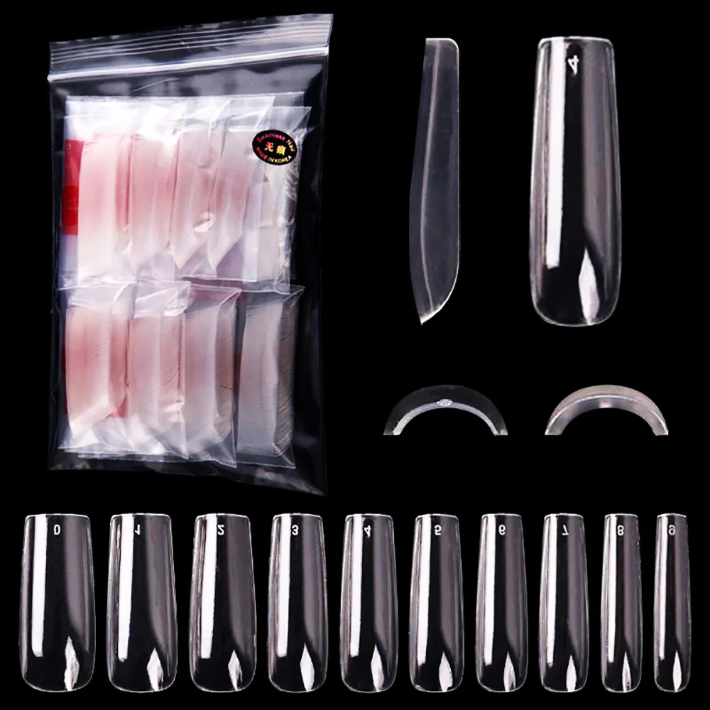 600pcs Long Square Press on Nail Tips Full Cover Straight Tapered Square Gel Nails French False Nail
600pcs Long Square Press on Nail Tips Full Cover Straight Tapered Square Gel Nails French False Nail