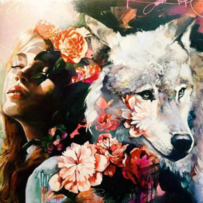 Diamond Painting Girl And Wolf 5d Diy Mosaic Full Square Round Drill Diamant Of Rhinestone Daimond Embroidery Pictures Sale
Diamond Painting Girl And Wolf 5d Diy Mosaic Full Square Round Drill Diamant Of Rhinestone Daimond Embroidery Pictures Sale
