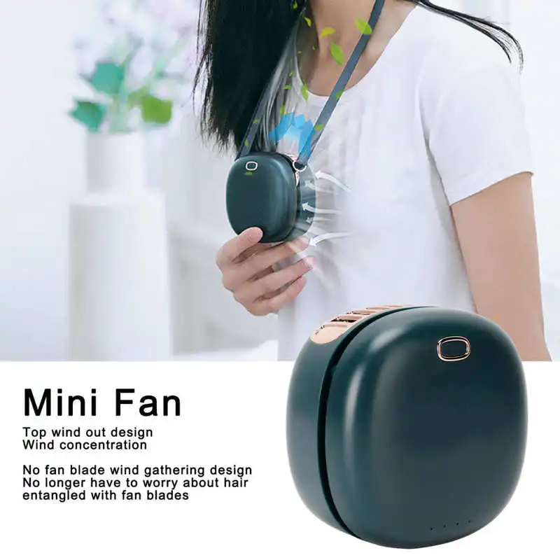 Outdoor Mini Hands-free Neck Fan Portable Hanging Waist Bladeless Fan USB Rechargeable Double Fans Household Appliance
Outdoor Mini Hands-free Neck Fan Portable Hanging Waist Bladeless Fan USB Rechargeable Double Fans Household Appliance