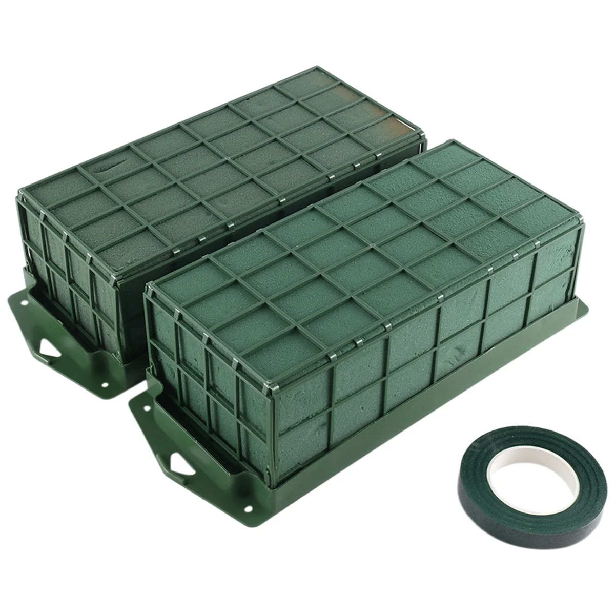 2 Pack Floral Foam Cage for Flower Arrangements Dry and Wet Floral Foam for Fresh Artificial Flowers Florist Foam 
2 Pack Floral Foam Cage for Flower Arrangements Dry and Wet Floral Foam for Fresh Artificial Flowers Florist Foam