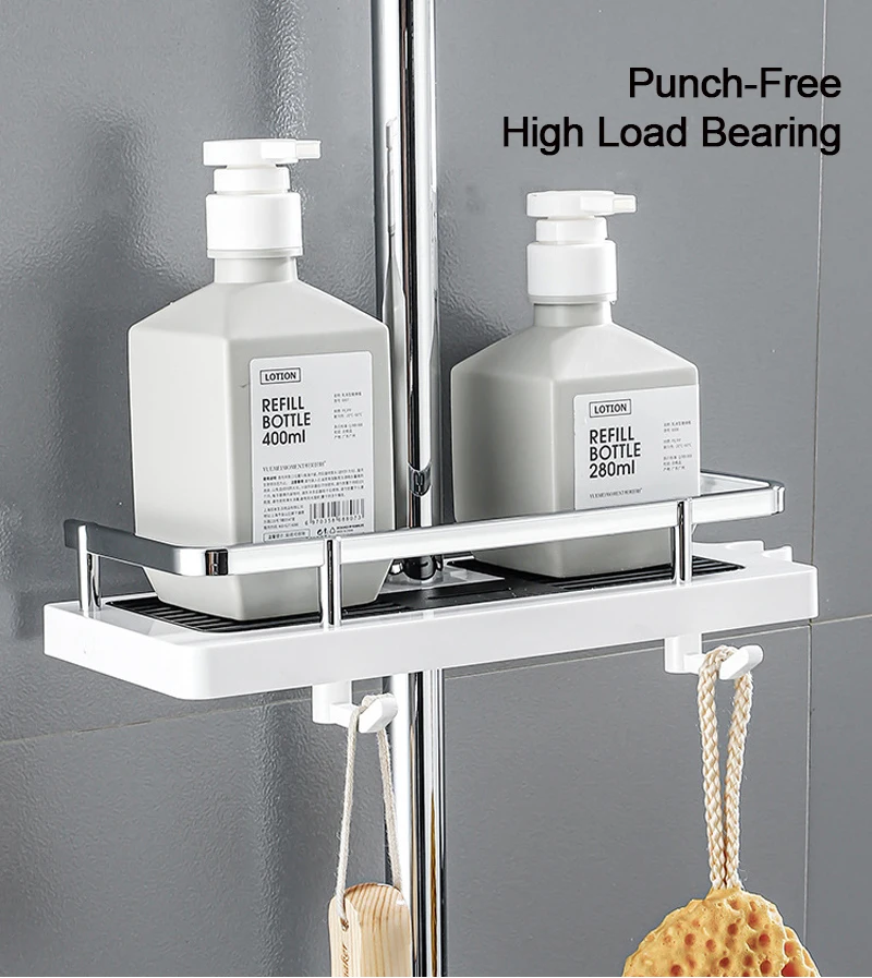 Shower Storage Rack Holder Practical Pole Organizer Black Shower Shampoo Tray Single Tier Bath Shelves With Shower Head Holder
Shower Storage Rack Holder Practical Pole Organizer Black Shower Shampoo Tray Single Tier Bath Shelves With Shower Head Holder