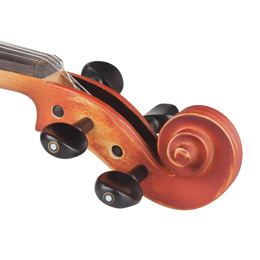 4PCS Ebony Wood Violin Tuning Pegs String Instrument Accessories for Fiddler Replacement (4/1)
4PCS Ebony Wood Violin Tuning Pegs String Instrument Accessories for Fiddler Replacement (4/1)