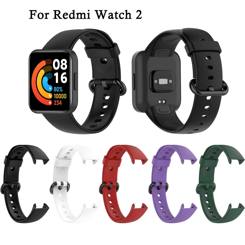 Strap for Redmi Watch 2 Strap Solid Color TPU Wristband Bracelet Smart Watch Replacement Band Hand Accessories
Strap for Redmi Watch 2 Strap Solid Color TPU Wristband Bracelet Smart Watch Replacement Band Hand Accessories