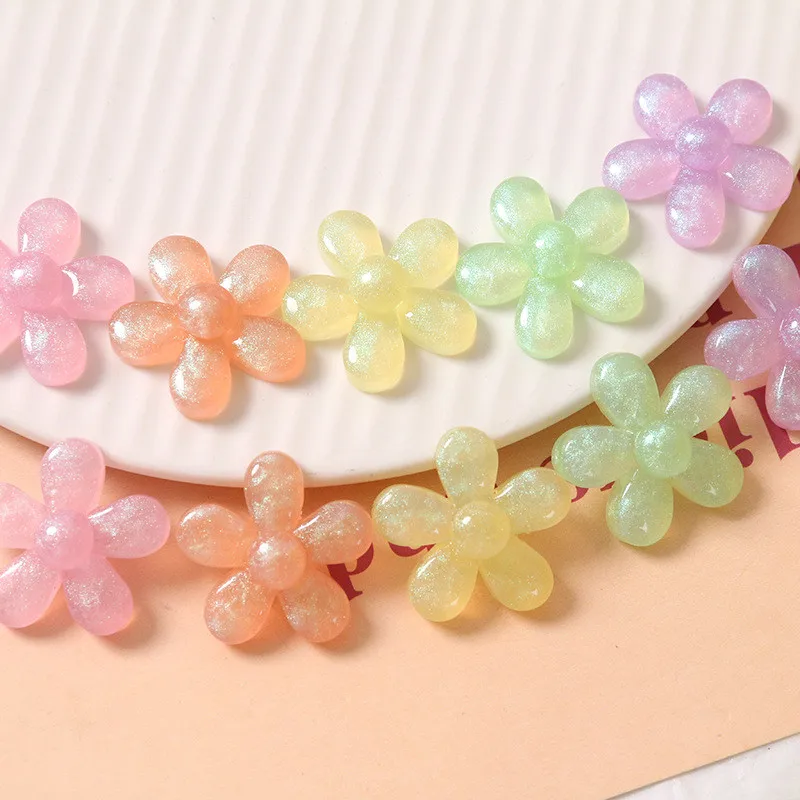 Newest 100pcs/lot 26mm color print cartoon flowers shape resin flatback beads diy jewelry earring/garment/hair accessory
Newest 100pcs/lot 26mm color print cartoon flowers shape resin flatback beads diy jewelry earring/garment/hair accessory