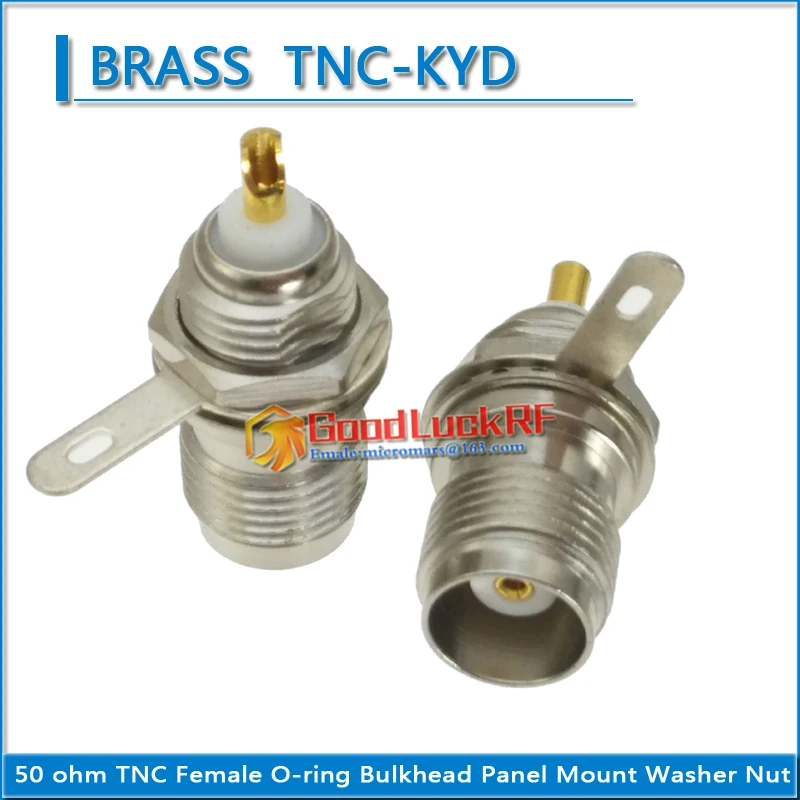 1X Pcs RF Connector TNC Female solder cup O-ring Bulkhead Panel Mount Washer Nut Brass Straight
1X Pcs RF Connector TNC Female solder cup O-ring Bulkhead Panel Mount Washer Nut Brass Straight