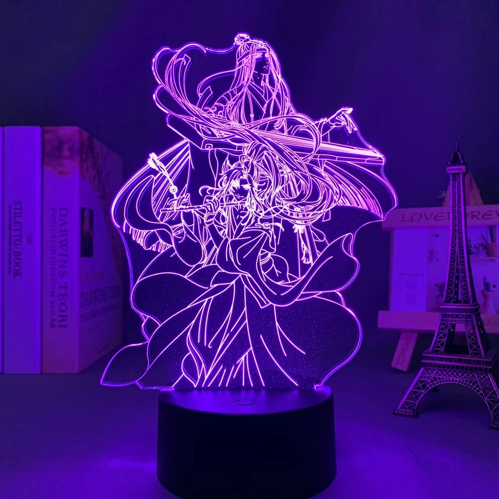 Mo Dao Zu Shi Led Light for Kids Bedroom Decoration Night Light Birthday Gift Room Desk Acrylic MDZS 3d Lamp Mo Dao Zu Shi
Mo Dao Zu Shi Led Light for Kids Bedroom Decoration Night Light Birthday Gift Room Desk Acrylic MDZS 3d Lamp Mo Dao Zu Shi