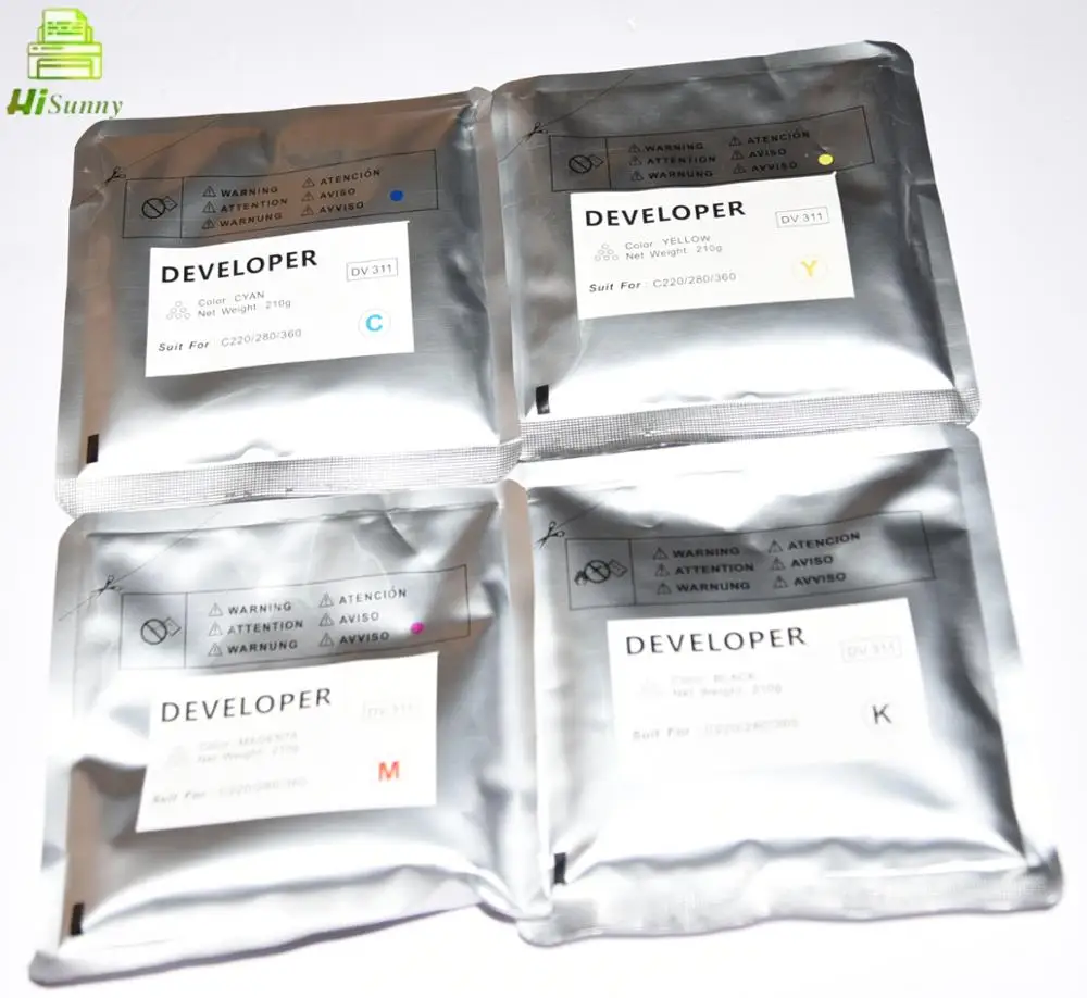 210G*4 DV311 DV-311 For Konica Minolta Bizhub C220 C280 C360 C220 360 280 Copier Developer Iron Powder
210G*4 DV311 DV-311 For Konica Minolta Bizhub C220 C280 C360 C220 360 280 Copier Developer Iron Powder