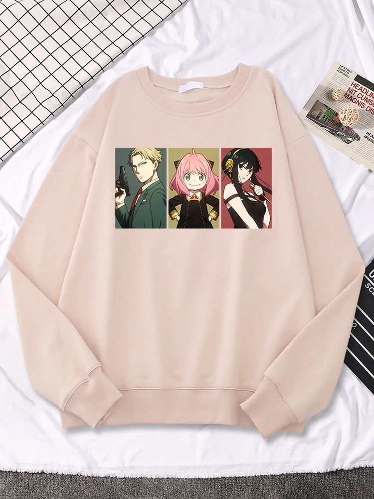 Spy X Family Forger Family Printed Women's Hoodie Street Fashion Cool Pullover Personality Casual Streetwear Woman Long Sleeves
Spy X Family Forger Family Printed Women's Hoodie Street Fashion Cool Pullover Personality Casual Streetwear Woman Long Sleeves