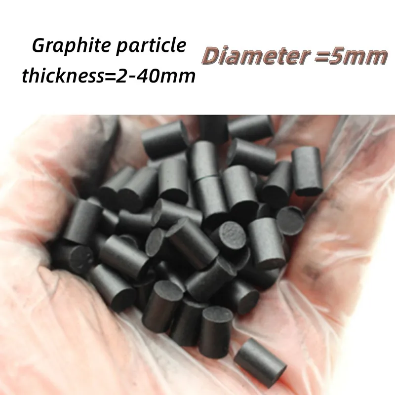100Pcs Small Graphite Particles Graphite Columns High Purity Graphite Cylinder Graphite Lubricant Diameter=5mm
100Pcs Small Graphite Particles Graphite Columns High Purity Graphite Cylinder Graphite Lubricant Diameter=5mm