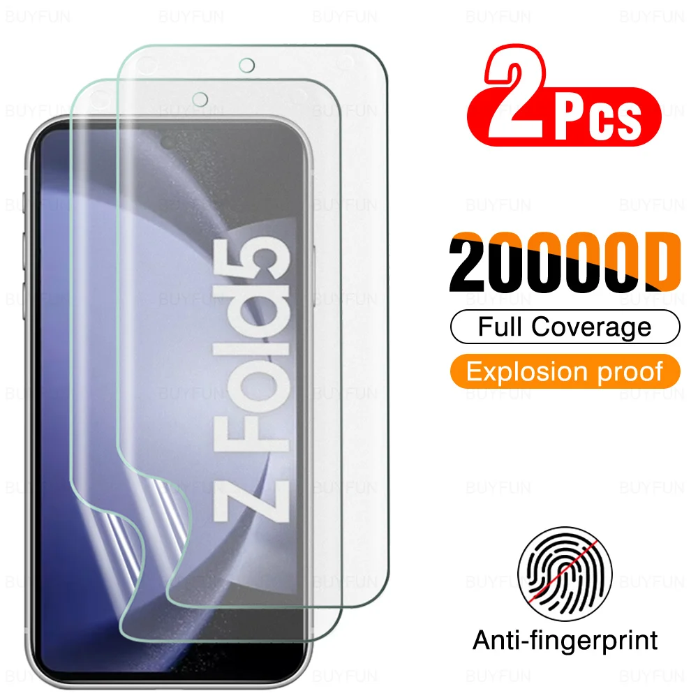 

2Pcs Matte Hydrogel Back Film Not Glass For Samsung Galaxy Z Fold5 Fold 5 5G Frosted Screen Protector For Samsung ZFold5 ZFold 5