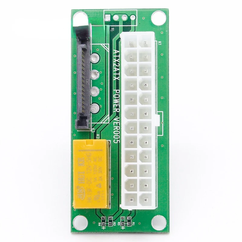 1pcs Desktop ATX 24PIN Dual PSU Power Synchronizer Start Extender Cable Card adapter for Bitcoin Mining add2psu
1pcs Desktop ATX 24PIN Dual PSU Power Synchronizer Start Extender Cable Card adapter for Bitcoin Mining add2psu