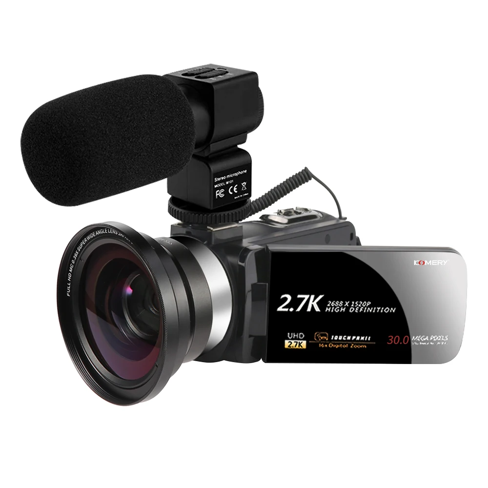 2.7K Outdoor Vlog Camcorder For Photography 16X Zoom YouTube Video Recorder Rotate Touch Screen Selfie Digital Camera Home Use
2.7K Outdoor Vlog Camcorder For Photography 16X Zoom YouTube Video Recorder Rotate Touch Screen Selfie Digital Camera Home Use