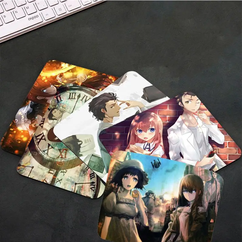 Steins Gate 20x25cm Table Mat Student Mousepad Computer Keyboard Pad Games Pad Desk Mat Deskpad Home Decor
Steins Gate 20x25cm Table Mat Student Mousepad Computer Keyboard Pad Games Pad Desk Mat Deskpad Home Decor