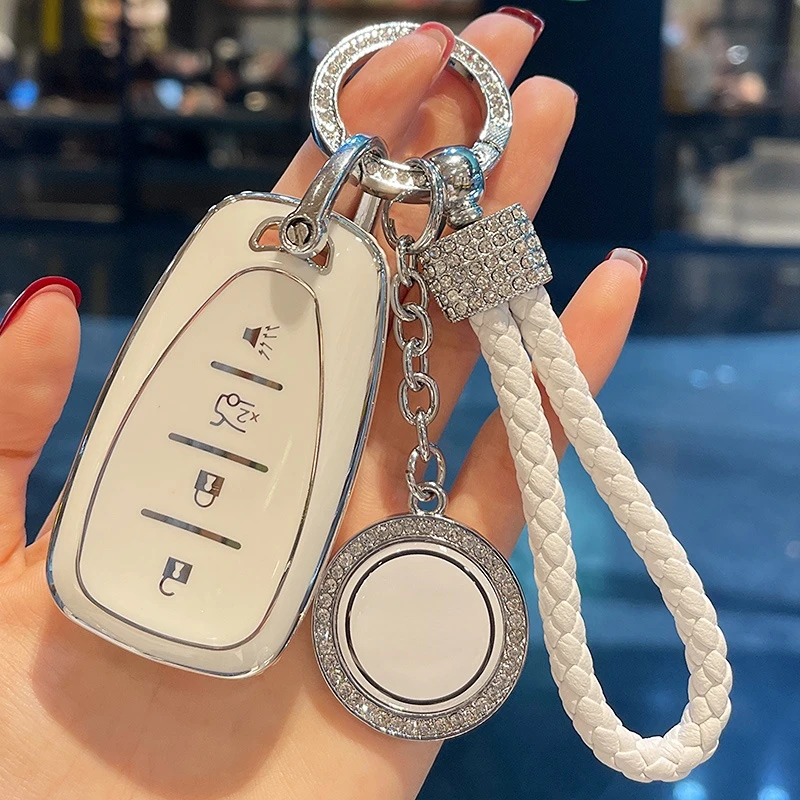 Leather Rope Car Key Case Cover For Chevrolet Malibu XL Equinox Bolt Volt Camaro Blazer Premier Camaro Traverse SS Trailblazer
Leather Rope Car Key Case Cover For Chevrolet Malibu XL Equinox Bolt Volt Camaro Blazer Premier Camaro Traverse SS Trailblazer