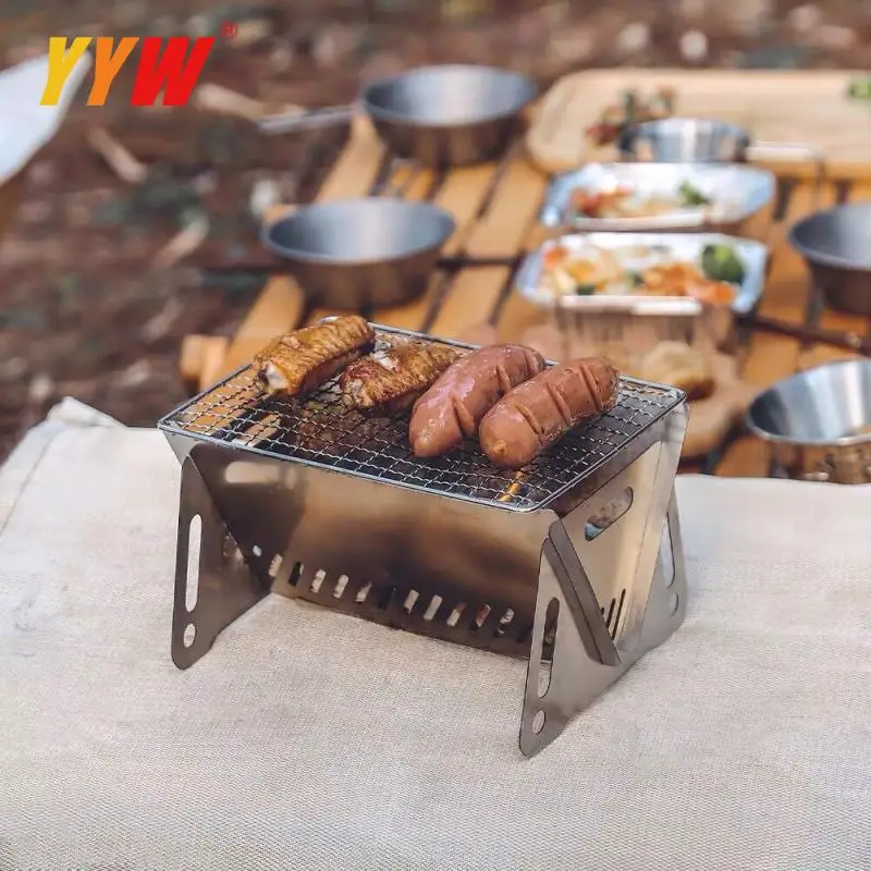 Portable Campfire Grill Folding For Camping Outdoor Cooking Barbecue Picnics Fire Stainless Steel Assemblable Removable Stove
Portable Campfire Grill Folding For Camping Outdoor Cooking Barbecue Picnics Fire Stainless Steel Assemblable Removable Stove