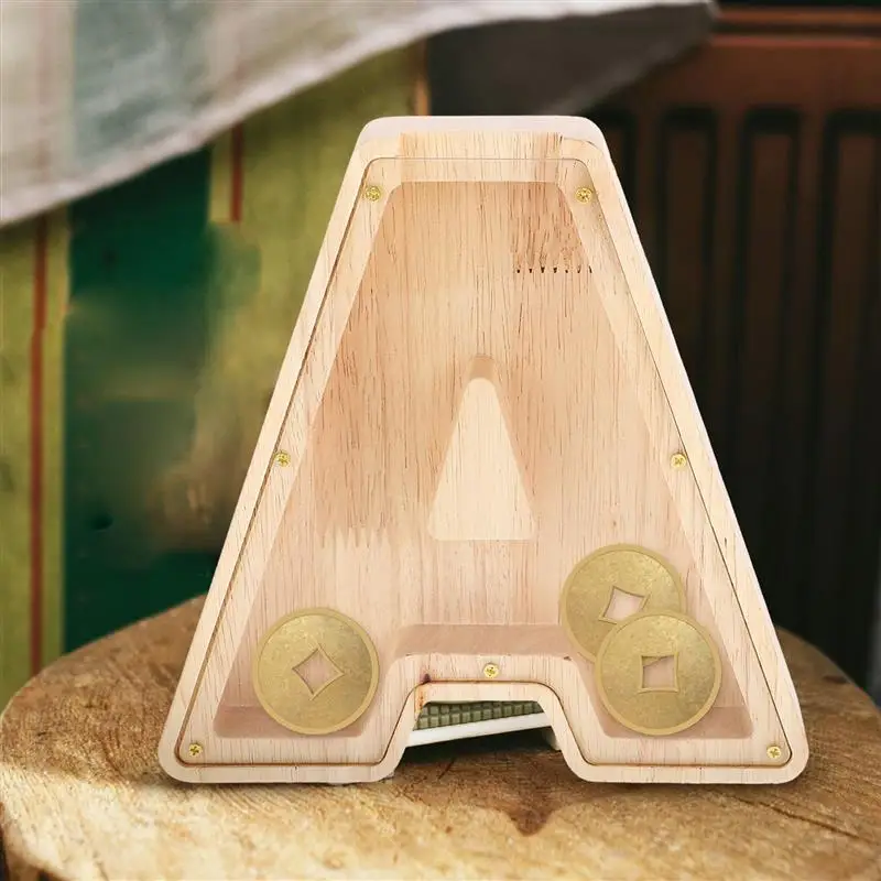 Wooden Letter Piggy Bank Wood Coin Money Saving Box Jar Storage Box Desktop Ornament Home Decor Crafts Kids Party Xmas Gift
Wooden Letter Piggy Bank Wood Coin Money Saving Box Jar Storage Box Desktop Ornament Home Decor Crafts Kids Party Xmas Gift