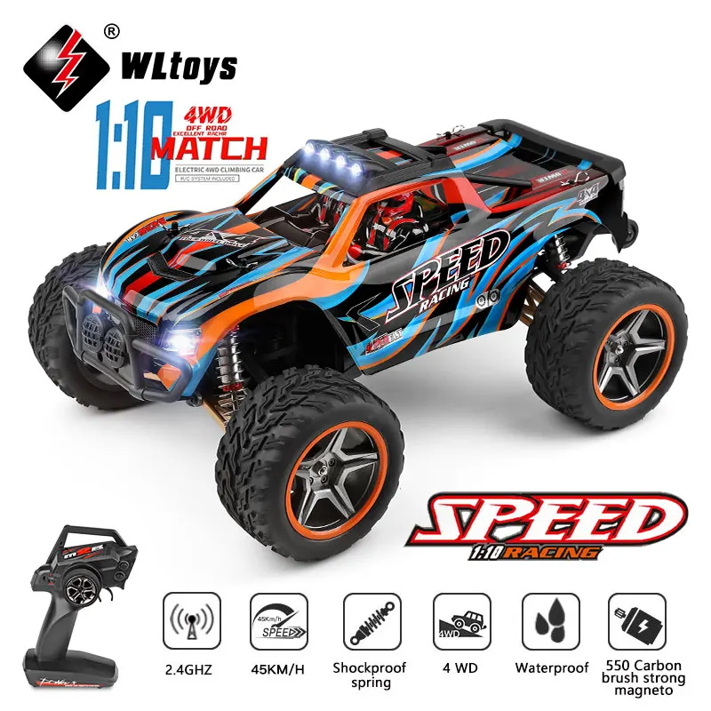Wltoys 104019 1:10 2,4G гоночный автомобиль с дистанционным управлением 55 км/ч 4WD большой сплав Электрический пульт дистанционного управления гусени...
Wltoys 104019 1:10 2,4G гоночный автомобиль с дистанционным управлением 55 км/ч 4WD большой сплав Электрический пульт дистанционного управления гусени...