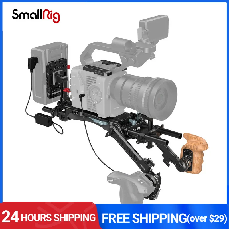 SmallRig наплечный комплект для двух рук для Sony FX6, совместимый с оригинальным триггерным захватом 3459
SmallRig наплечный комплект для двух рук для Sony FX6, совместимый с оригинальным триггерным захватом 3459