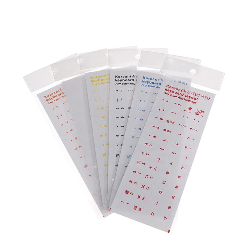 Wear-resistant Korean Keyboard Stickers For Laptop/PC/Desktop Transparent Computer Korean Letter Keypad Stickers Label PVC
Wear-resistant Korean Keyboard Stickers For Laptop/PC/Desktop Transparent Computer Korean Letter Keypad Stickers Label PVC