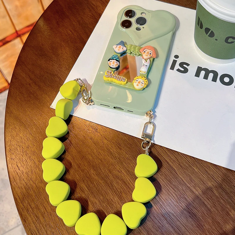 INS Cartoon Doll Love Mirror Chain Silicon Phone Case For iPhone XR Xs Max 8 Plus 11 12 13 13 Pro Max Case For Couple Models
INS Cartoon Doll Love Mirror Chain Silicon Phone Case For iPhone XR Xs Max 8 Plus 11 12 13 13 Pro Max Case For Couple Models