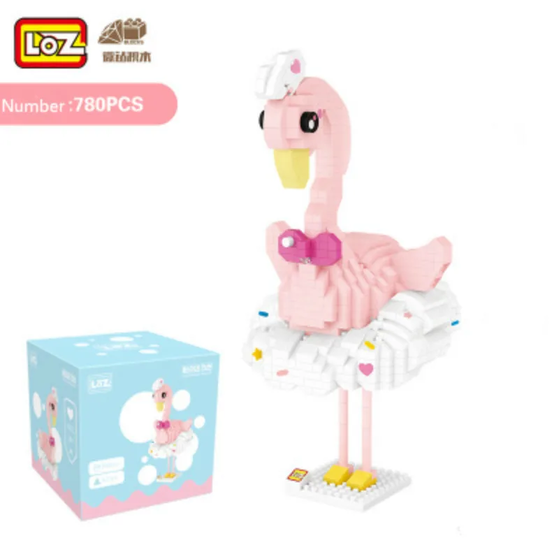 LOZ Diamond Blocks Toy Pink Bird Colorful Cartoon Animals Educational Bricks DIY Kids Children Gift 9205
LOZ Diamond Blocks Toy Pink Bird Colorful Cartoon Animals Educational Bricks DIY Kids Children Gift 9205