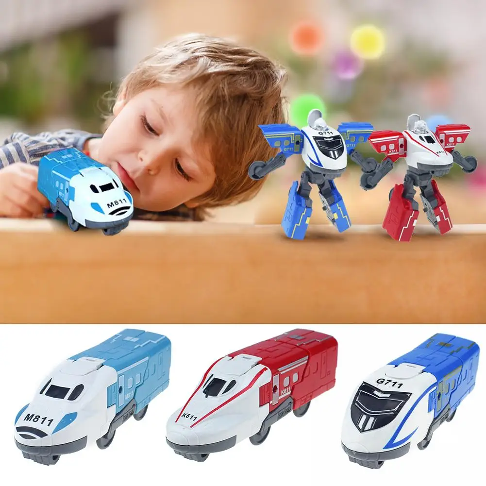 Assembly Plastic Toys Excellent Plastic Amazing Gifts Robot Model Cartoon Collectible Toy Deformation High-speed Rail 13x4cm
Assembly Plastic Toys Excellent Plastic Amazing Gifts Robot Model Cartoon Collectible Toy Deformation High-speed Rail 13x4cm