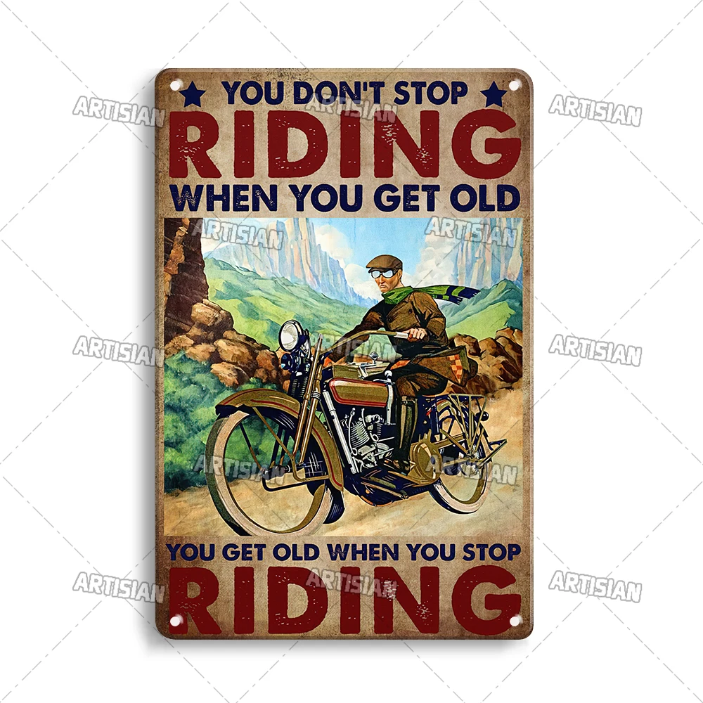 ARTISIAN Винтажная мотоциклетная металлическая вывеска
ARTISIAN Винтажная мотоциклетная металлическая вывеска