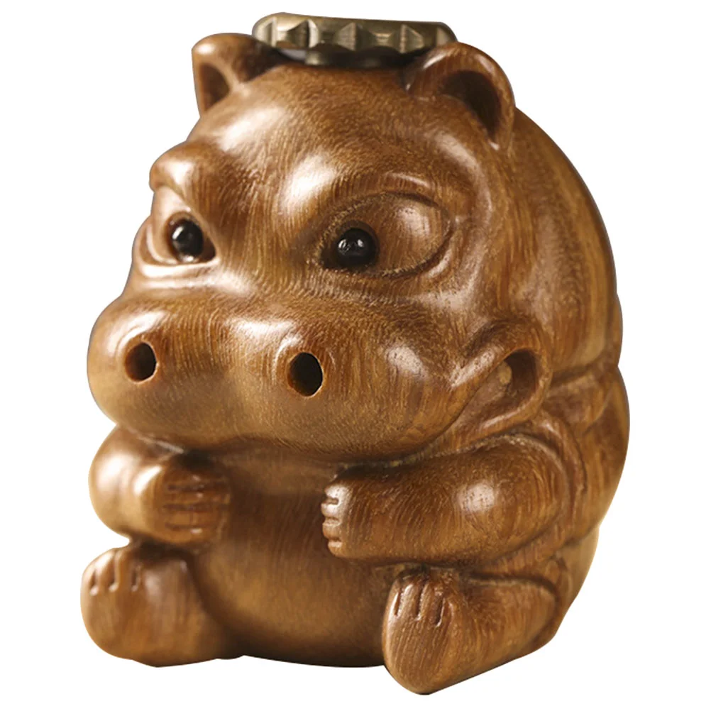 Censer Hippoburner Wooden Backflow Shaped Statue Wood Decor Desktop Adornment Artistic Holder Adorn
Censer Hippoburner Wooden Backflow Shaped Statue Wood Decor Desktop Adornment Artistic Holder Adorn