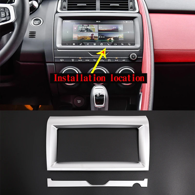 2 Style Abs Car Interior Navigation Frame Trim Car Styling For Jaguar E -Pace E Pace 2018 2019
2 Style Abs Car Interior Navigation Frame Trim Car Styling For Jaguar E -Pace E Pace 2018 2019