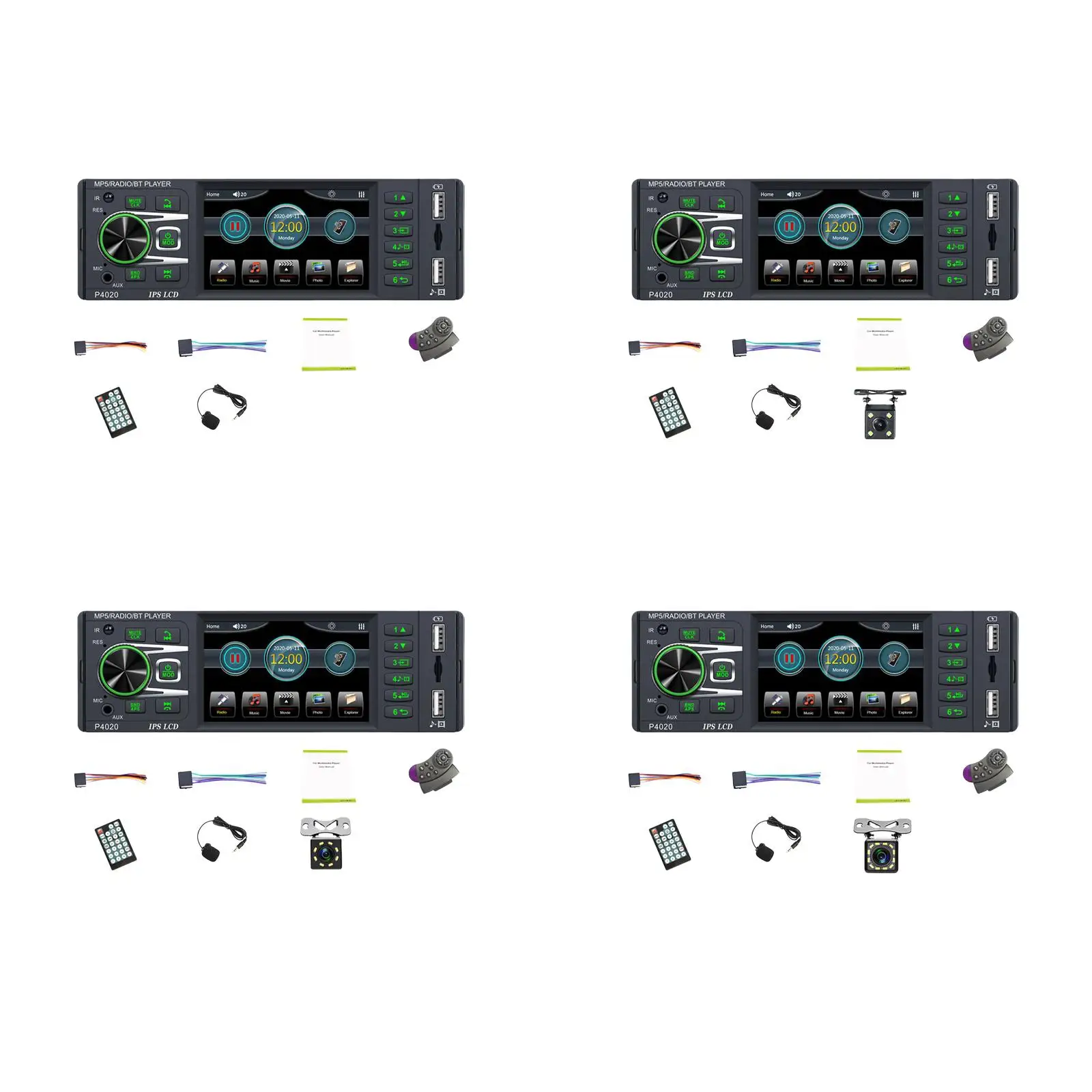 Bluetooth Car Radio Rear View 1Din MP3 Player Audio Receivers Quick Charge MP5 Player
Bluetooth Car Radio Rear View 1Din MP3 Player Audio Receivers Quick Charge MP5 Player