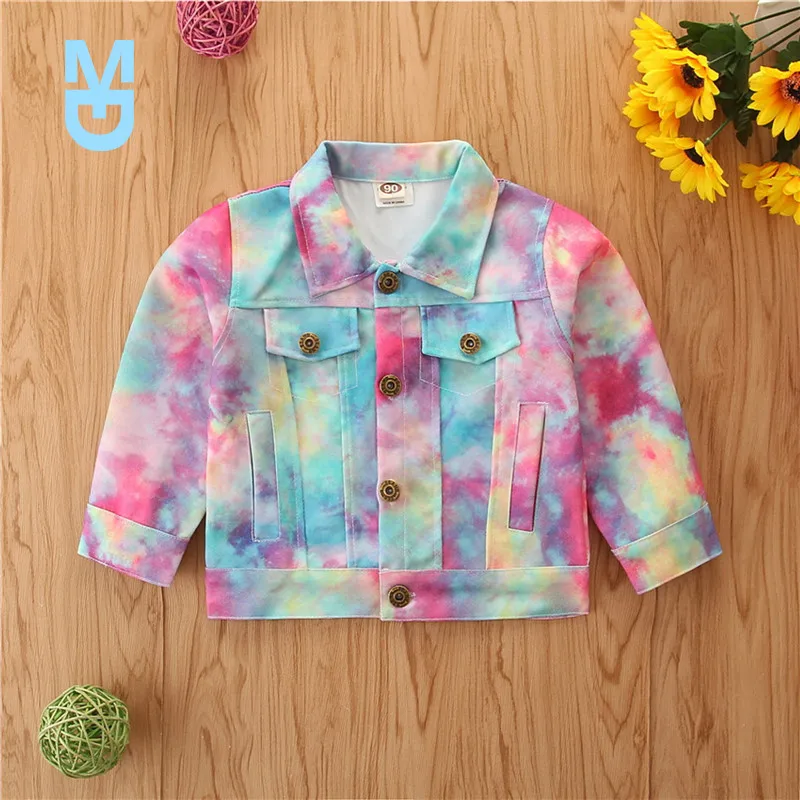 New 1-6T Toddler Kid Baby Girl Clohtes Autumn Winter Tie Dye Coat Cute Sweet Jacket Elegant Long Sleeve Outdoor Infant Outfit
New 1-6T Toddler Kid Baby Girl Clohtes Autumn Winter Tie Dye Coat Cute Sweet Jacket Elegant Long Sleeve Outdoor Infant Outfit