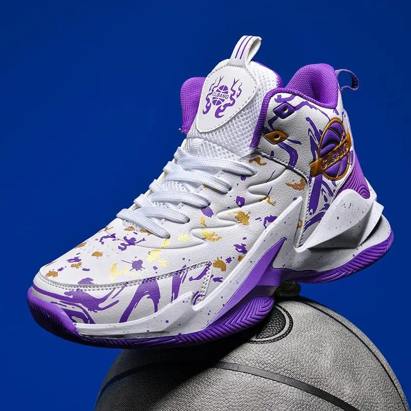Men Women Cushioning Basketball Shoes Size 45 Basketball Sneakers Anti-skid High-top Shoes Male Suede Basketball Boots 2023
Men Women Cushioning Basketball Shoes Size 45 Basketball Sneakers Anti-skid High-top Shoes Male Suede Basketball Boots 2023